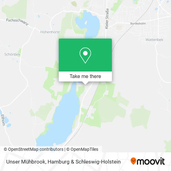 Карта Unser Mühbrook