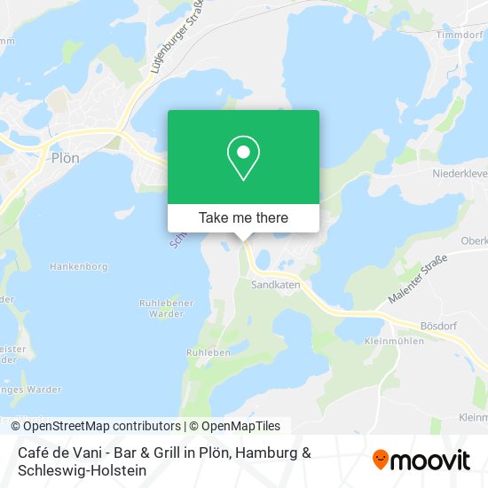 Café de Vani - Bar & Grill in Plön map