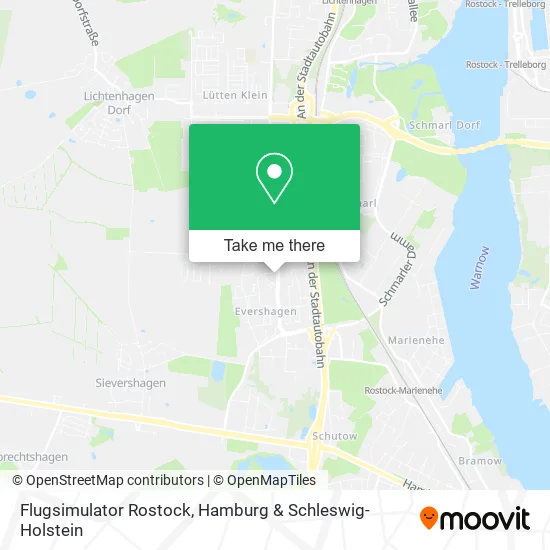 Карта Flugsimulator Rostock