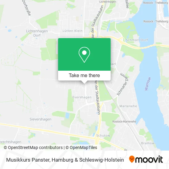 Карта Musikkurs Panster