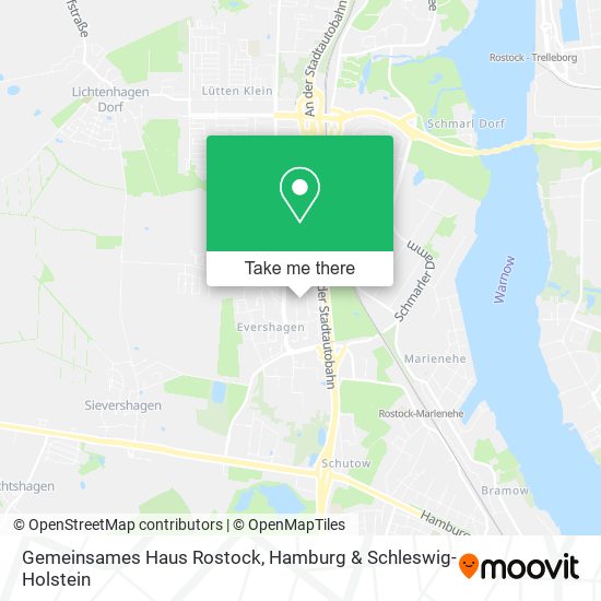 Gemeinsames Haus Rostock map