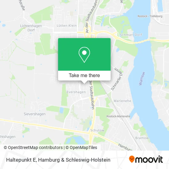 Карта Haltepunkt E