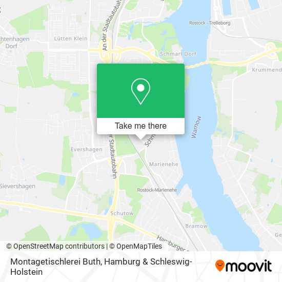 Montagetischlerei Buth map