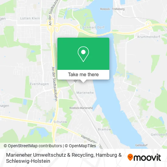 Карта Marieneher Umweltschutz & Recycling