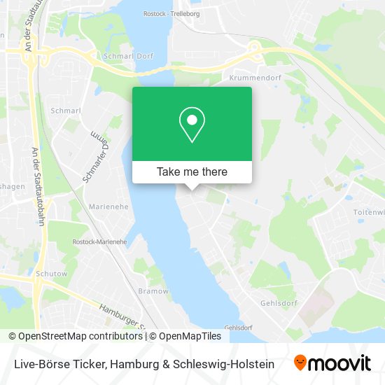 Live-Börse Ticker map