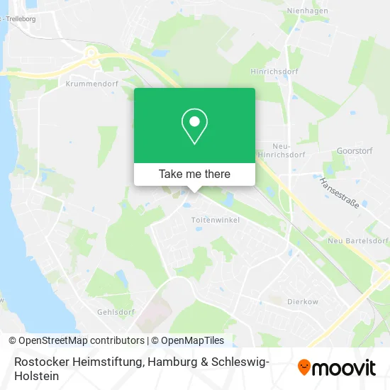 Карта Rostocker Heimstiftung