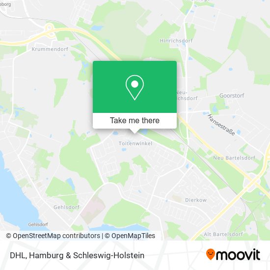 DHL map