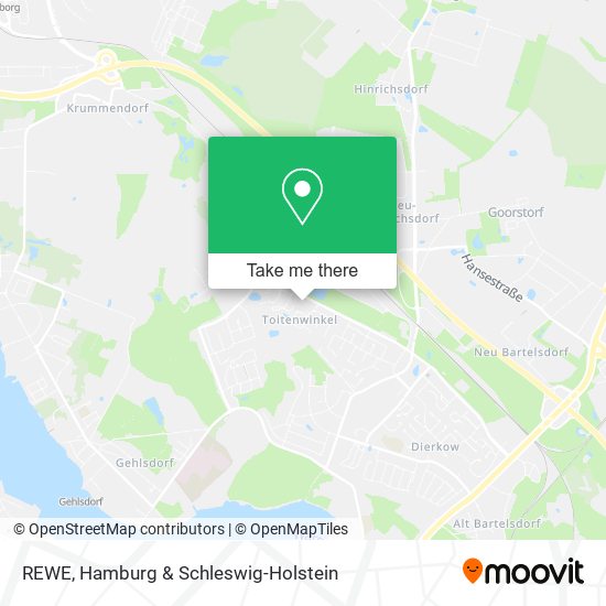 REWE map