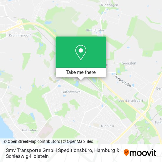 Smv Transporte GmbH Speditionsbüro map