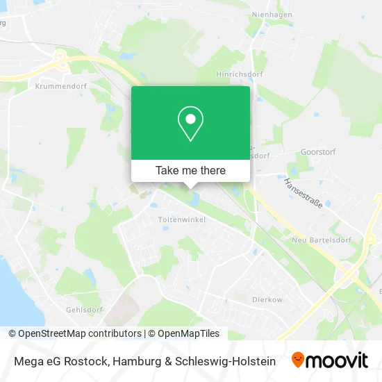 Карта Mega eG Rostock