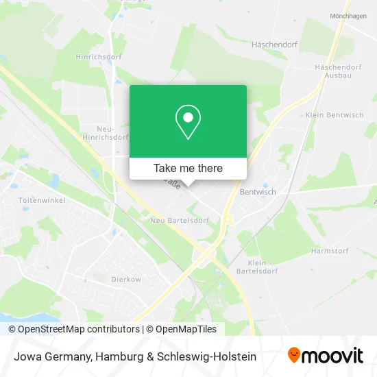 Карта Jowa Germany