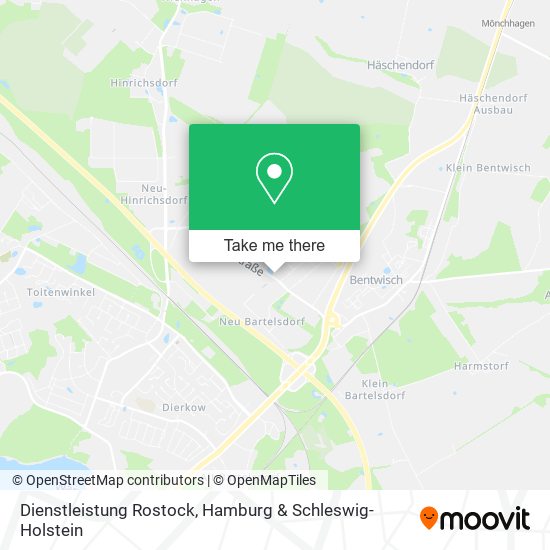 Dienstleistung Rostock map
