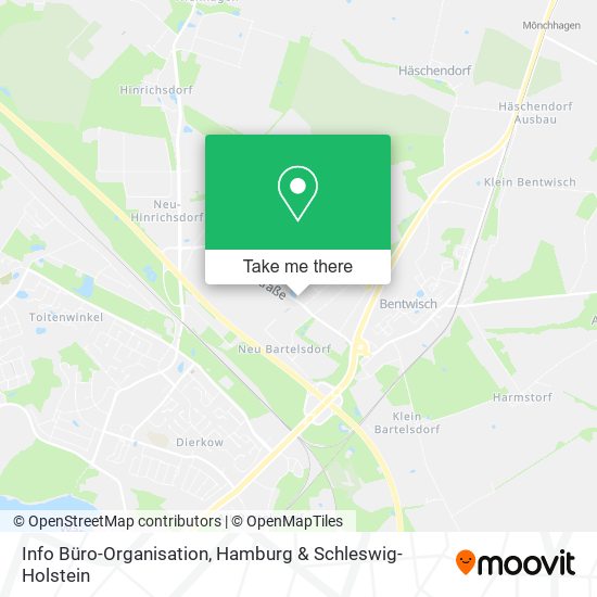 Info Büro-Organisation map