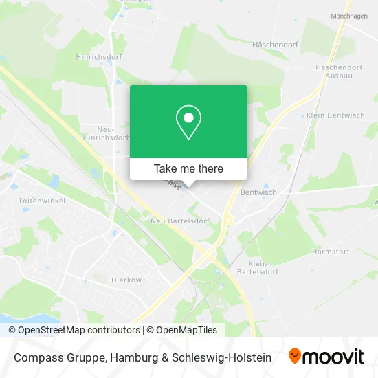 Compass Gruppe map