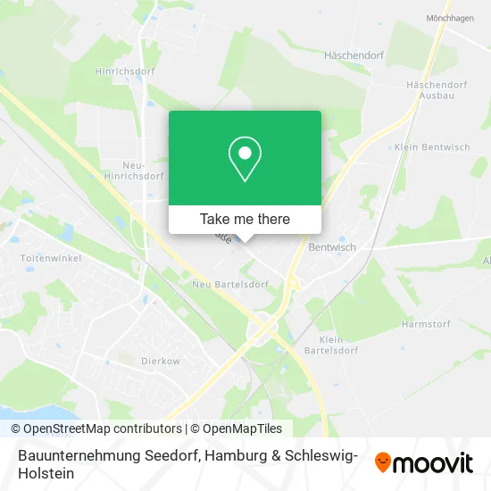 Карта Bauunternehmung Seedorf