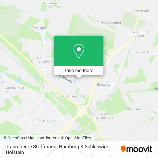 Карта Traumbeere Stoffmarkt