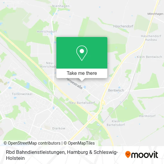 Карта Rbd Bahndienstleistungen