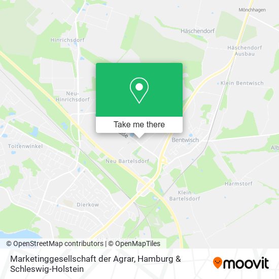 Marketinggesellschaft der Agrar map