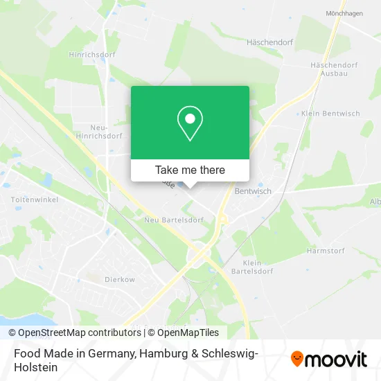 Карта Food Made in Germany