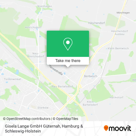 Карта Gisela Lange GmbH Güternah