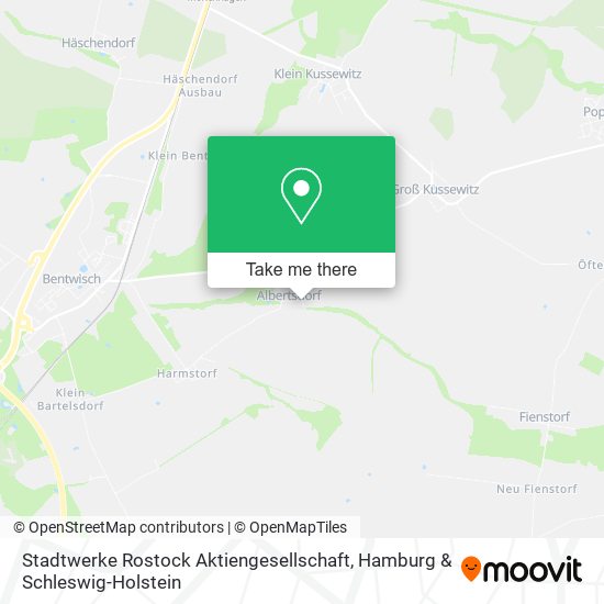 Stadtwerke Rostock Aktiengesellschaft map