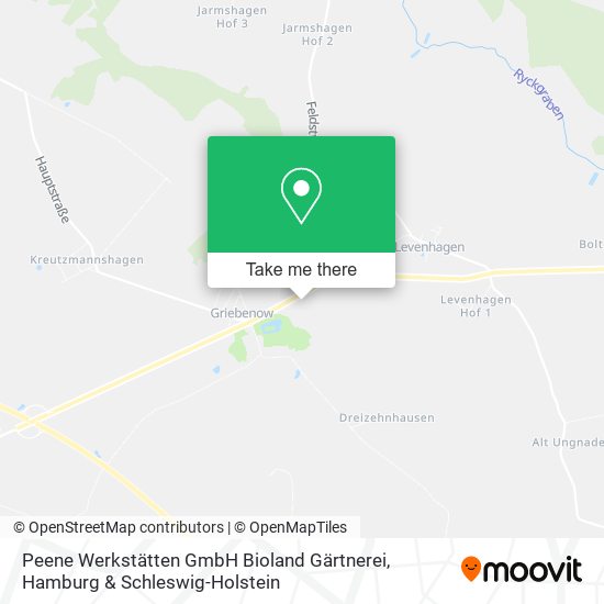 Peene Werkstätten GmbH Bioland Gärtnerei map
