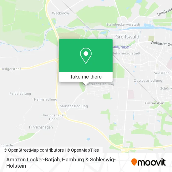 Карта Amazon Locker-Batjah