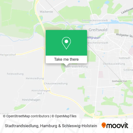 Карта Stadtrandsiedlung