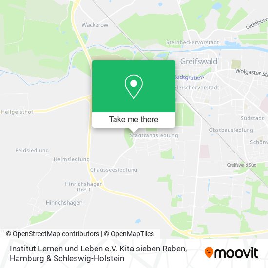 Institut Lernen und Leben e.V. Kita sieben Raben map
