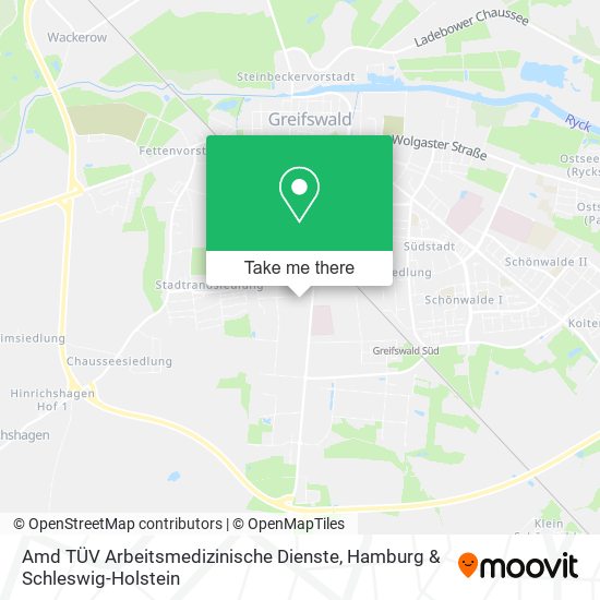 Карта Amd TÜV Arbeitsmedizinische Dienste