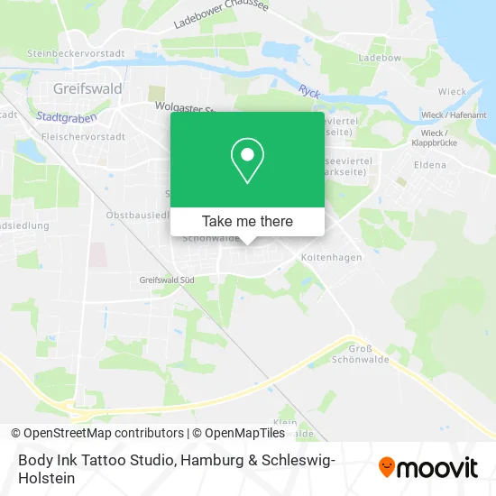 Карта Body Ink Tattoo Studio