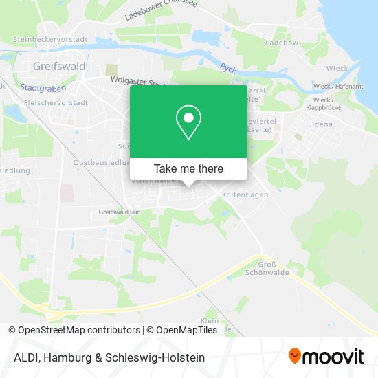 ALDI map