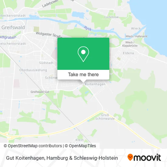 Карта Gut Koitenhagen