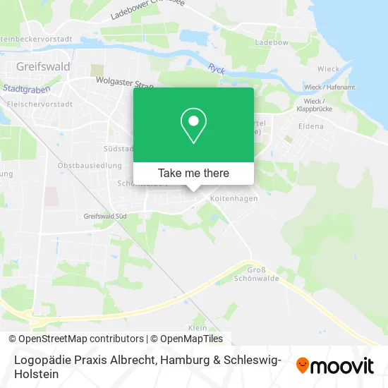 Карта Logopädie Praxis Albrecht