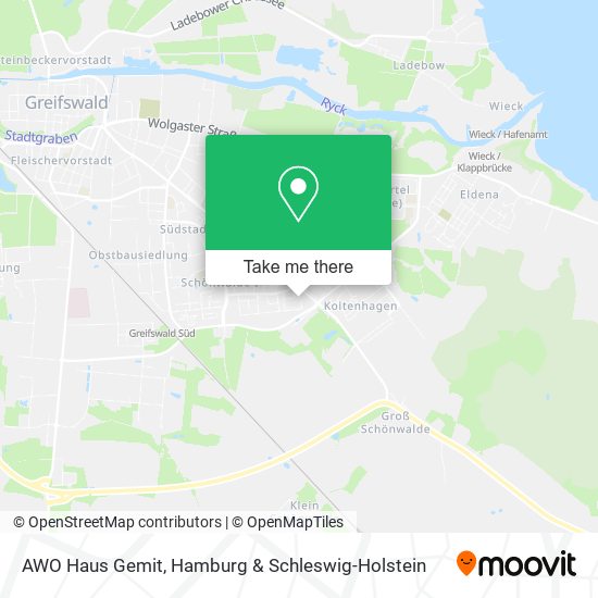 AWO Haus Gemit map