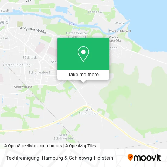 Карта Textilreinigung