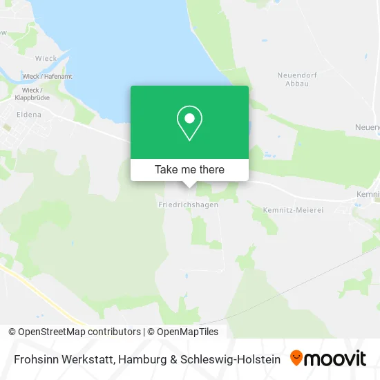 Карта Frohsinn Werkstatt