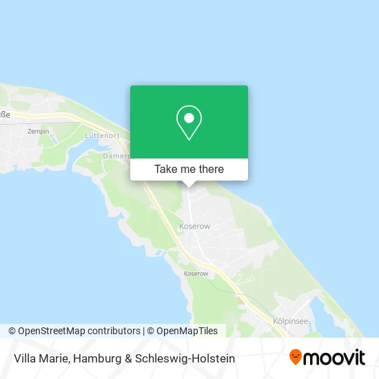 Villa Marie map
