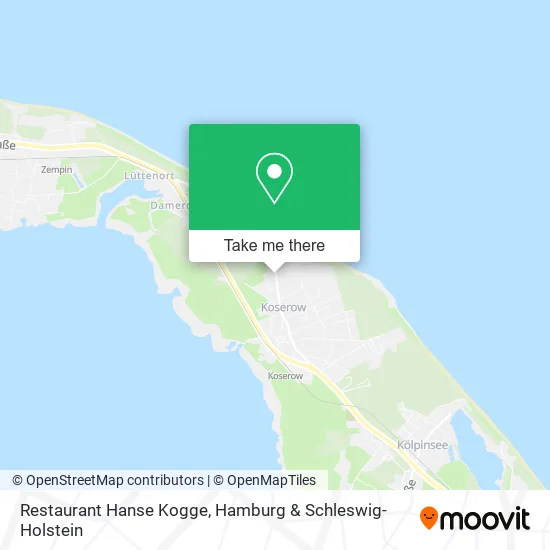 Restaurant Hanse Kogge map