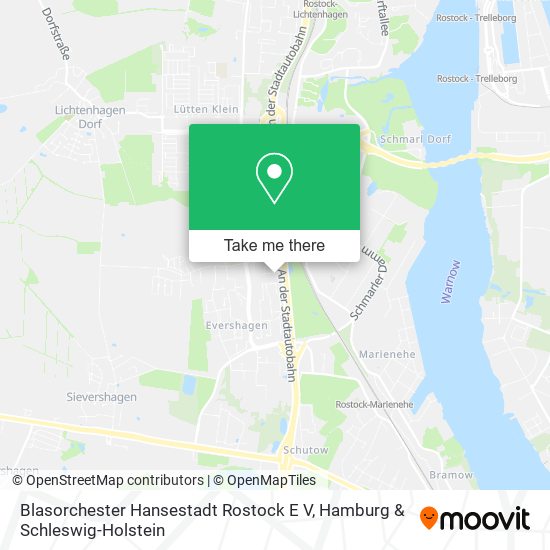Blasorchester Hansestadt Rostock E V map