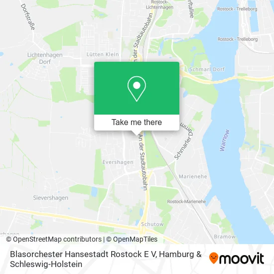 Карта Blasorchester Hansestadt Rostock E V