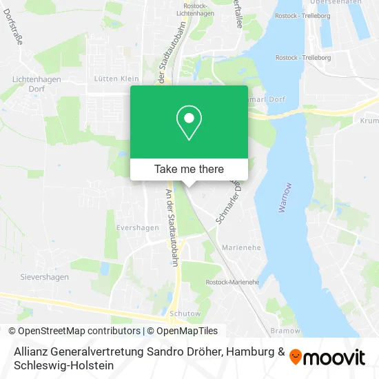 Карта Allianz Generalvertretung Sandro Dröher