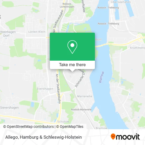 Карта Allego
