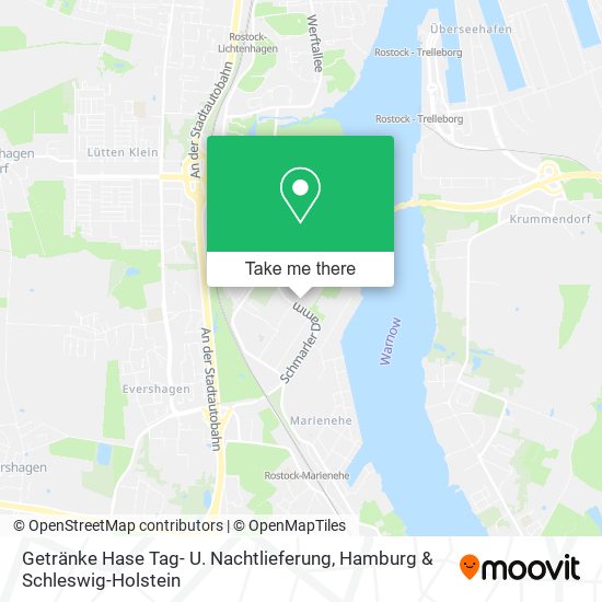 Getränke Hase Tag- U. Nachtlieferung map