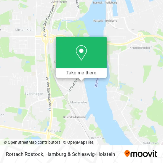 Карта Rottach Rostock