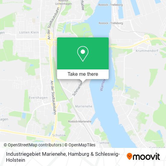 Industriegebiet Marienehe map