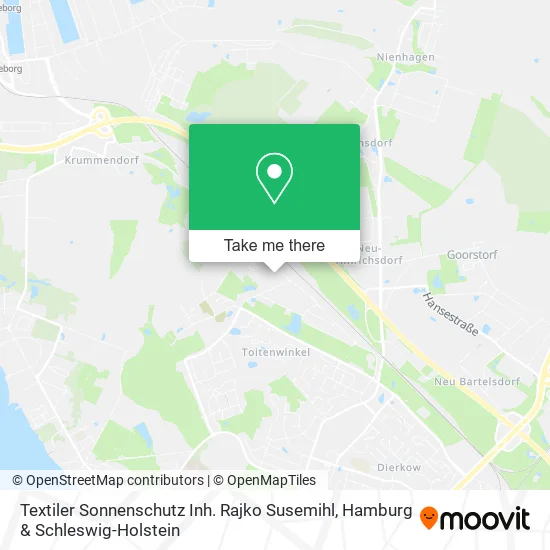 Карта Textiler Sonnenschutz Inh. Rajko Susemihl