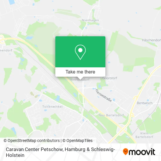 Карта Caravan Center Petschow