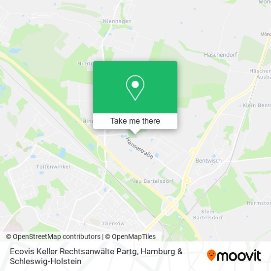 Ecovis Keller Rechtsanwälte Partg map