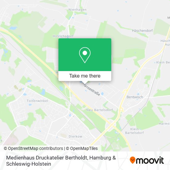 Medienhaus Druckatelier Bertholdt map